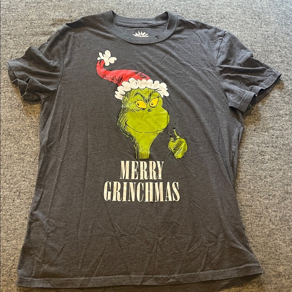 Gray Grinch Graphic Tee - Short Sleeve - Picture 1 of 4